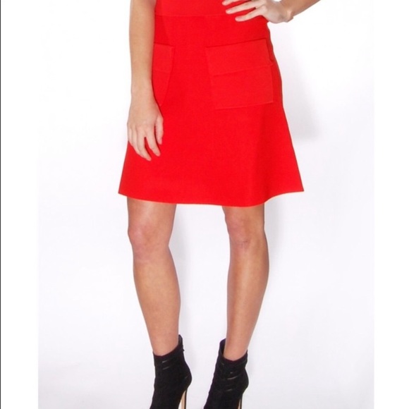 A.L.C. Dresses & Skirts - A.L.C. Flared Skirt w/ Front Pockets Size Small Mod Retro Trendy Modern